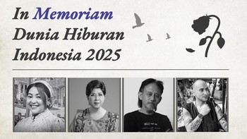 In Memoriam Dunia Hiburan Indonesia 2025