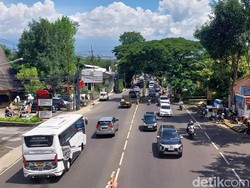 Pantauan Terkini Lalu Lintas di Kota Batu Saat Libur Nataru