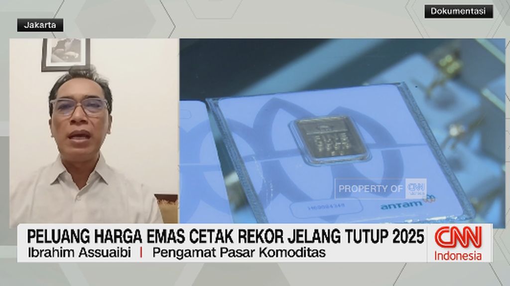 VIDEO: Melonjak Rp59.000, Harga Emas Antam Hari ini Rekor Lagi