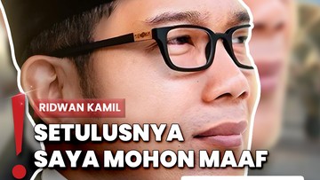 Video: Ridwan Kamil Minta Maaf ke Bu Cinta: Dia Berhak Bahagia