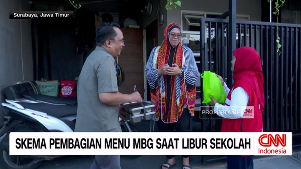 VIDEO: Skema Pembagian Menu MBG Saat Libur Sekolah