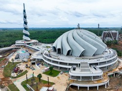 Hampir Jadi! Masjid Negara di IKN Sudah 99%, Tinggal Pasang Perabotan