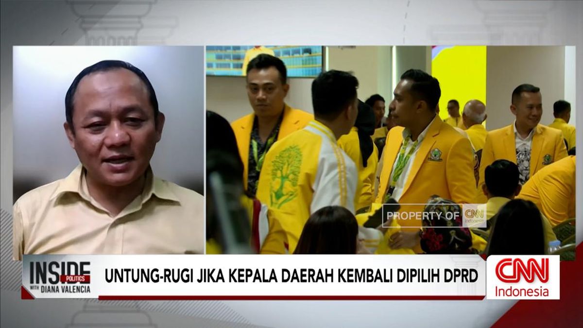 VIDEO: Golkar Sudah Lakukan Kajian soal Kepala Daerah Dipilih DPRD