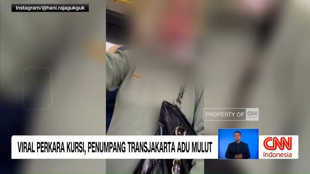 VIDEO: Viral Perkara Kursi, Penumpang TransJakarta Adu Mulut