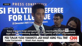 VIDEO: PSSI Tunjuk Yudai Yamamoto Jadi Wasit Asing Full Time