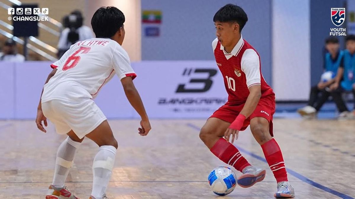 Klasemen Piala AFF Futsal U-16: Indonesia Tempel Thailand