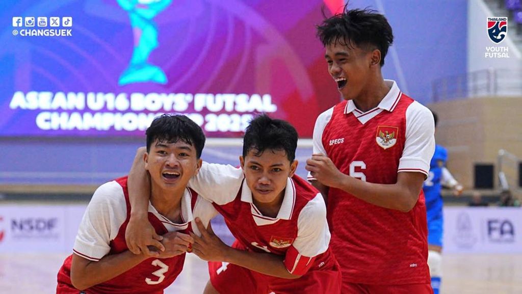 Jadwal Siaran Langsung Indonesia vs Vietnam di Piala AFF Futsal U-16