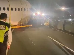 Pesawat di Bandara Soetta Diviralkan Tergelincir, Polisi Ungkap Fakta