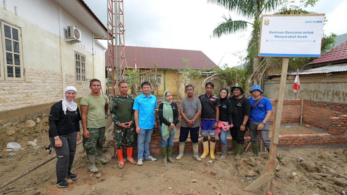 Bakti BCA dan BCA Syariah Sedia Listrik-Air Bersih untuk Aceh Tamiang