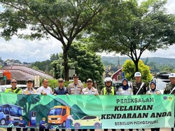 Dishub Periksa 14 Bus di Puncak Bogor, 2 Bus Terindikasi Tak Layak Jalan
