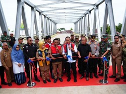 Jembatan Sungai Malake Resmi Beroperasi, Akses Sidrap-Wajo Jadi Lebih Cepat