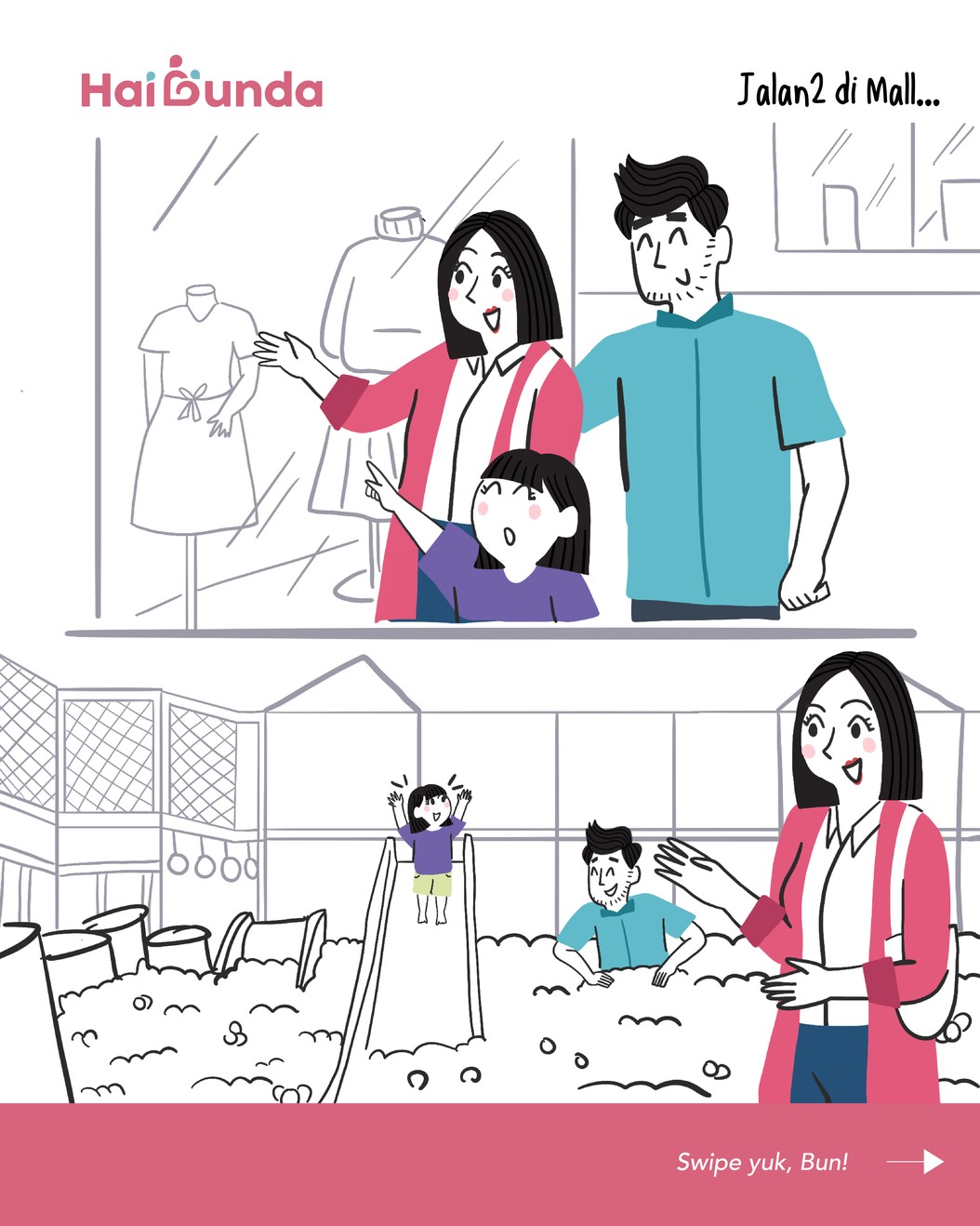 Liburan sekolah yang bertepatan dengan libur Natal dan Tahun Baru ini membuat Bubun dan Ayah bingung mau ajak Kakak kemana lagi&period; Urusan dompet udah bokek nih&period;