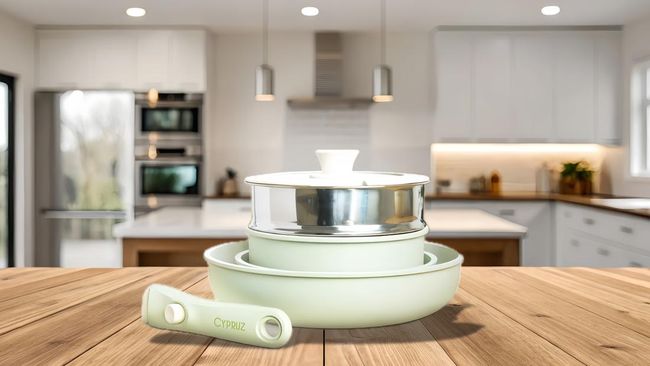 Masak Jadi Lebih Praktis & Stylish dengan Cypruz Cookware Set Granite ...