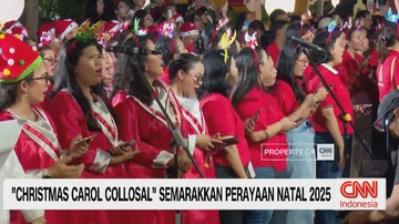 VIDEO: 'Christmas Carol Collosal' Semarakkan Perayaan Natal 2025