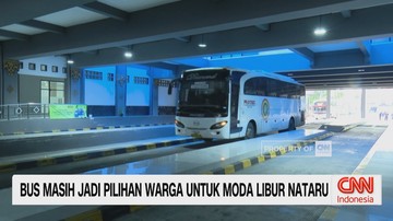VIDEO: Bus Masih Jadi Pilihan Warga Untuk Moda Libur Nataru