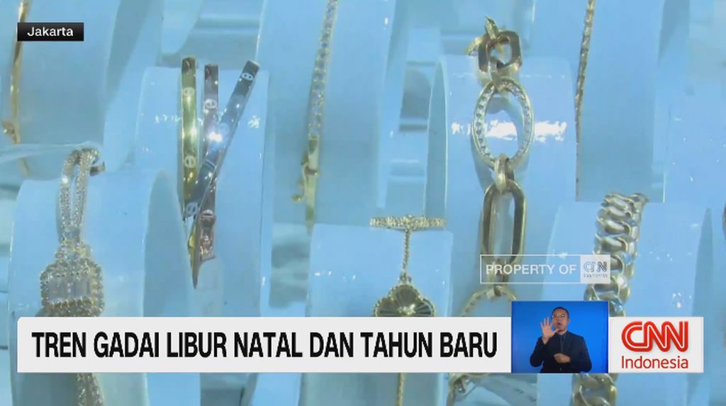 VIDEO: Tren Gadai Libur Natal Dan Tahun Baru