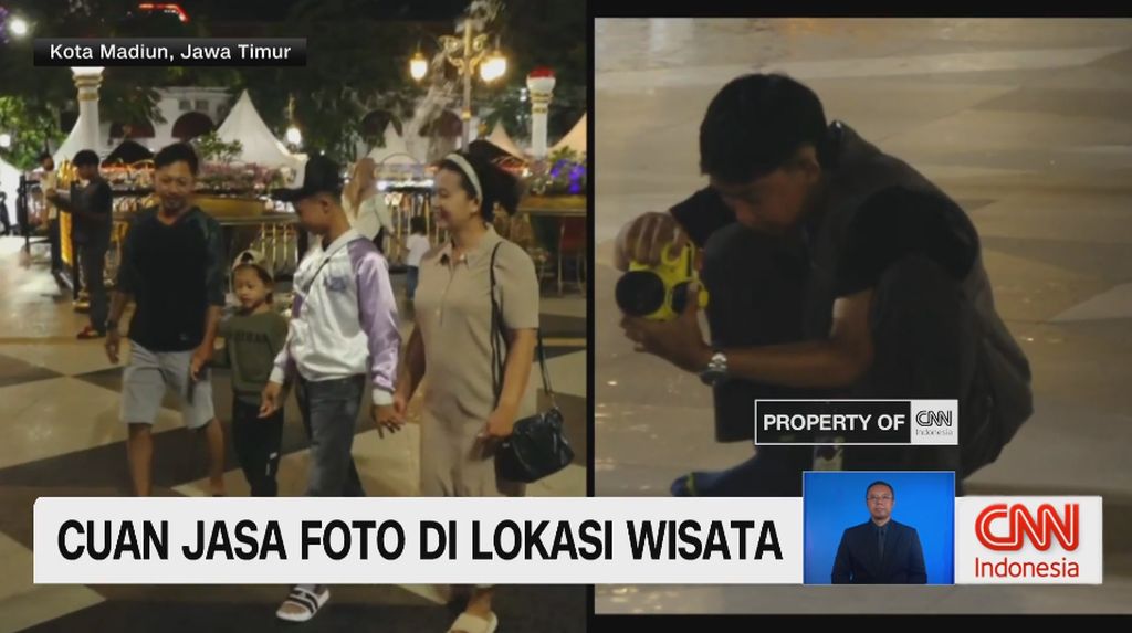VIDEO: Cuan Jasa Foto di Lokasi Wisata