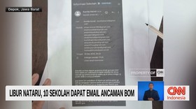 VIDEO: Libur Nataru, 10 Sekolah Dapat Email Ancaman Bom