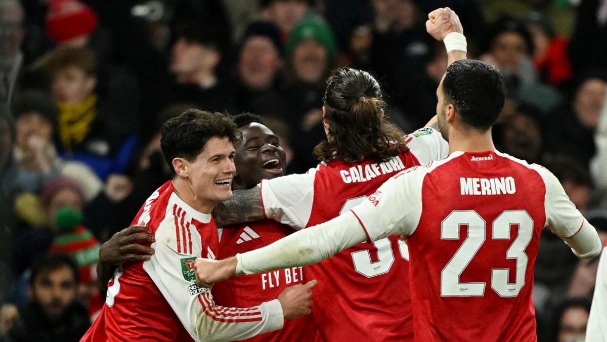 Hasil Piala Liga: Adu Penalti Lawan Palace, Arsenal ke Semifinal