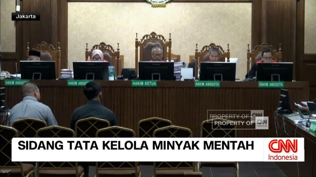 VIDEO: Sidang Dugaan Korupsi Tata Kelola Minyak Mentah Pertamina