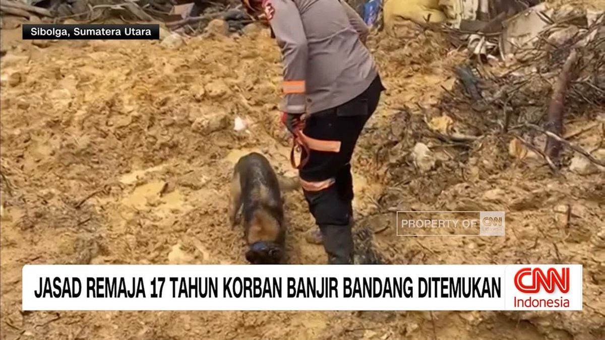 VIDEO: Jasad Remaja 17 Tahun Korban Banjir Bandang Ditemukan