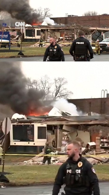 Momen Usai Ledakan di Panti Jompo Pennsylvania, Dua Orang Tewas