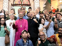 Walkot-Kapolresta Kunjungi Gereja di Kota Bogor, Pastikan Natal Berjalan Aman