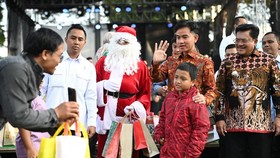 Hadiri Natal di Salatiga, Gibran Ajak Doakan Korban Banjir Sumatra