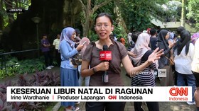 VIDEO: Keseruan Libur Natal di Ragunan