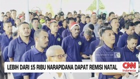 VIDEO: Lebih dari 15 Ribu Narapidana Dapat Remisi Natal