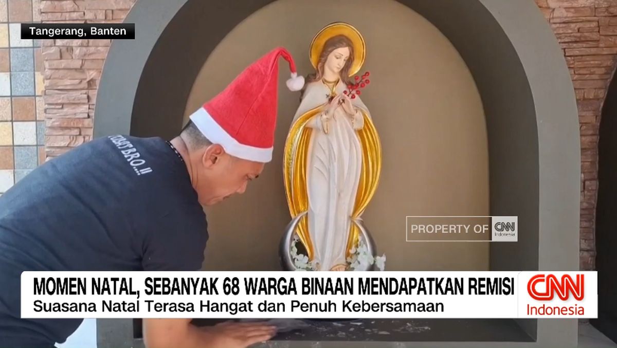VIDEO: Momen Natal, Sebanyak 68 Warga Binaan Mendapatkan Remisi