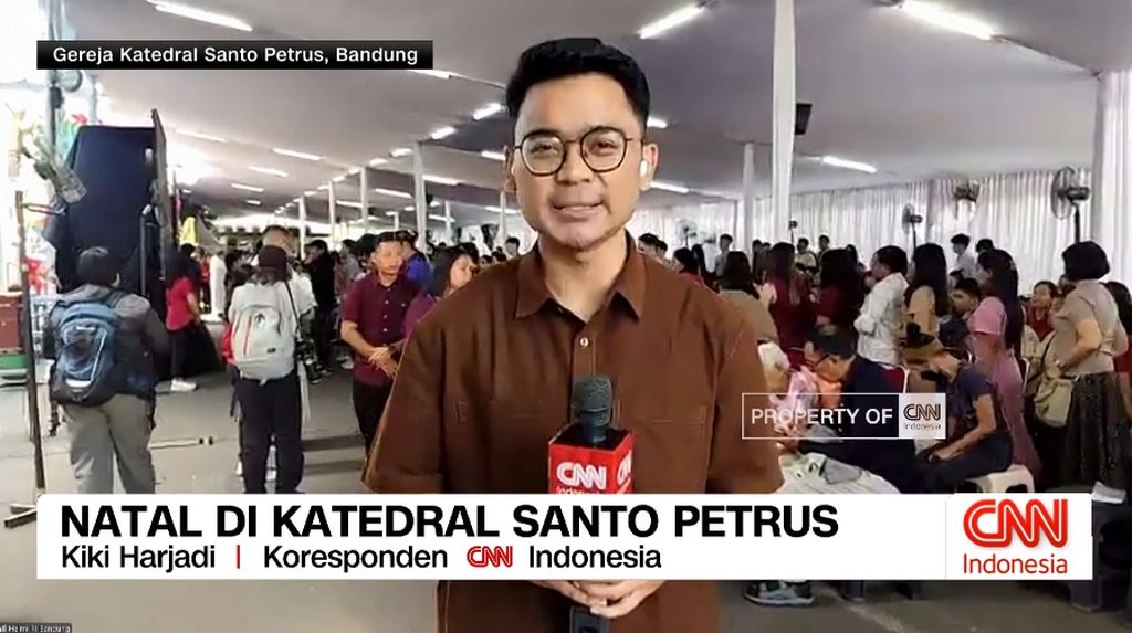 VIDEO: Natal di Katedral Santo Petrus