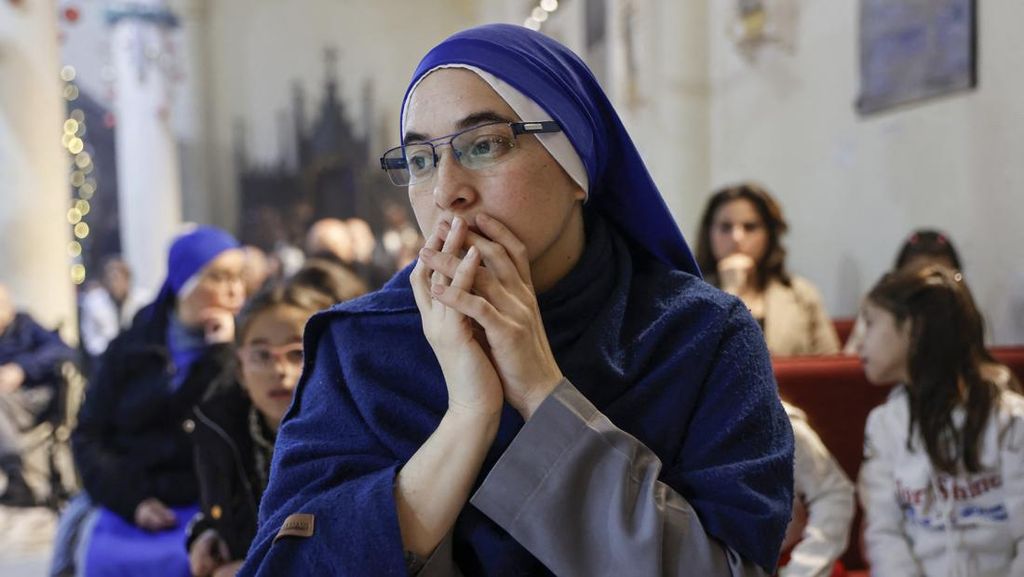 FOTO: Suasana Misa Natal di Gaza