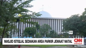 VIDEO: Masjid Istiqlal Sediakan Area Parkir Jemaat Natal