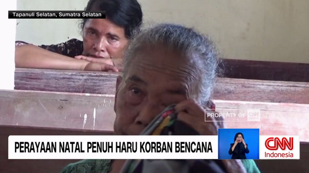 VIDEO: Perayaan Natal Penuh Haru Korban Bencana Sumatra