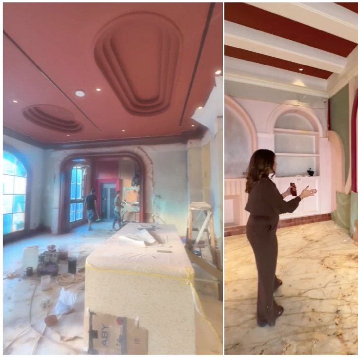 <p>Baru-baru ini, Tasya memperlihatkan sudut rumah barunya yang hampir selesai dibangun. Rumah baru Tasya ini ternyata terinspirasi dari desain restoran mewah di Senopati, Jakarta Selatan, yang bergaya klasik Eropa. (Foto: Instagram @Instagram @tasyafarasya)</p>