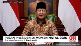 VIDEO: Pesan Presiden di Momen Natal 2025
