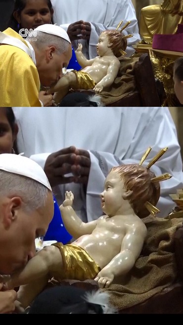 Paus Leo XIV Pimpin Misa Natal Pertamanya di Vatikan