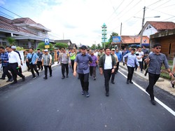 Gubernur Sumsel Cek Proyek Jalan Bernilai Puluhan Miliar di Lubuklinggau