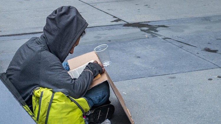 Ilustrasi artis Hollywood jadi gelandangan