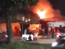 Rumah Makan di Katulampa Bogor Terbakar, 2 Orang Terluka