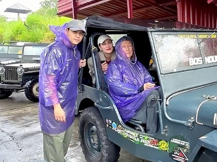Momen Luna Maya & Maxime Ajak Ibunda Wisata Adventure hingga Kunjungi Museum Gunung Merapi