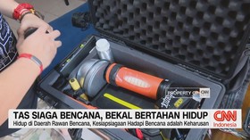 VIDEO: Tas Siaga Bencana, Kunci Bertahan Saat Darurat
