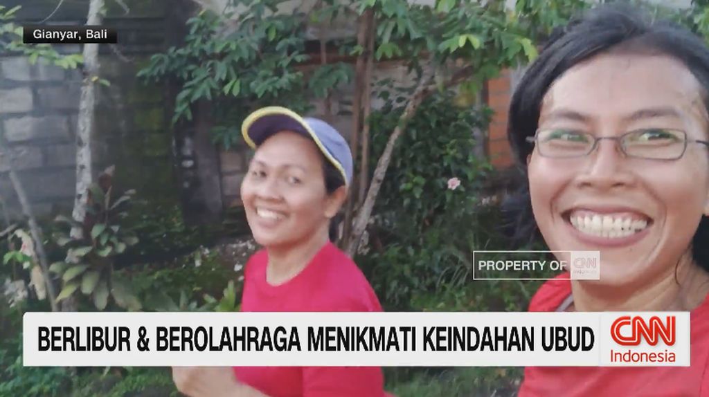 VIDEO: Berlibur dan Berolahraga Menikmati Keindahan Ubud