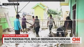 VIDEO: Bhakti Pendidikan Polri, Sekolah Dibersihkan Pascabencana