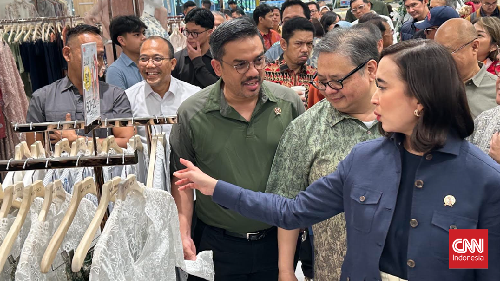Airlangga hingga Maman Abdurrahman Tinjau Metro Year End Sale di PIM