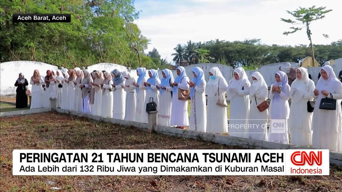 VIDEO: Peringatan 21 Tahun Bencana Tsunami Aceh