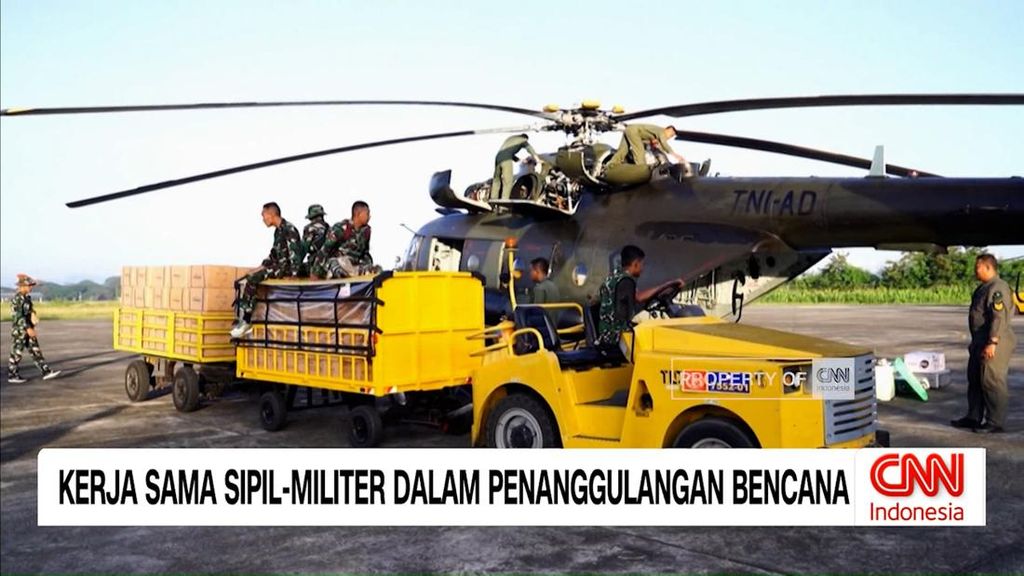 VIDEO: Kerja Sama Sipil-Militer dalam Penanggulangan Bencana