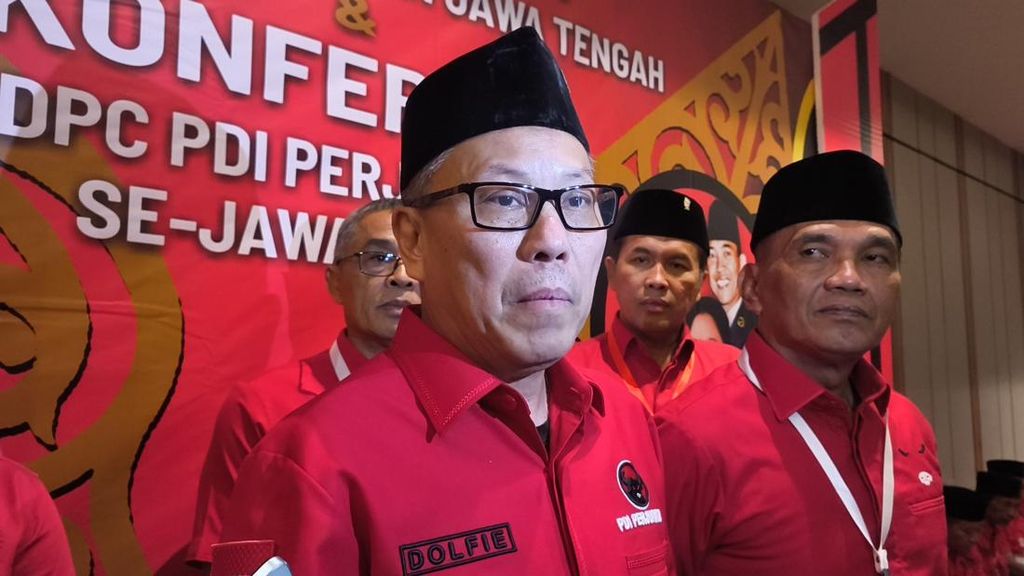 Pimpin Kandang Banteng, Dolfie Jadi Ketua PDIP Jateng