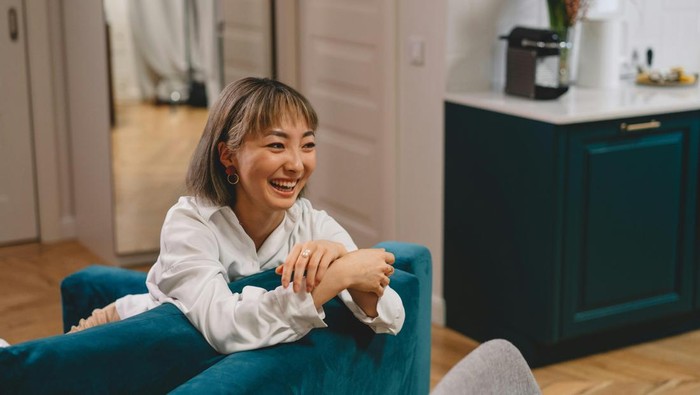 Gambar wajah perempuan berarti kamu punya selera humor. Sifatmu yang humoris membuat orang-orang menyukaimu.